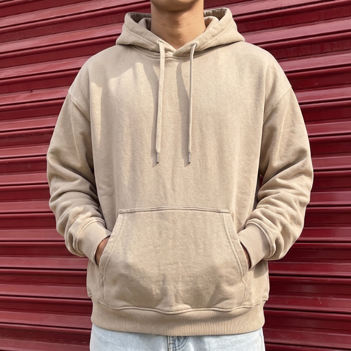 Hoodie Beige